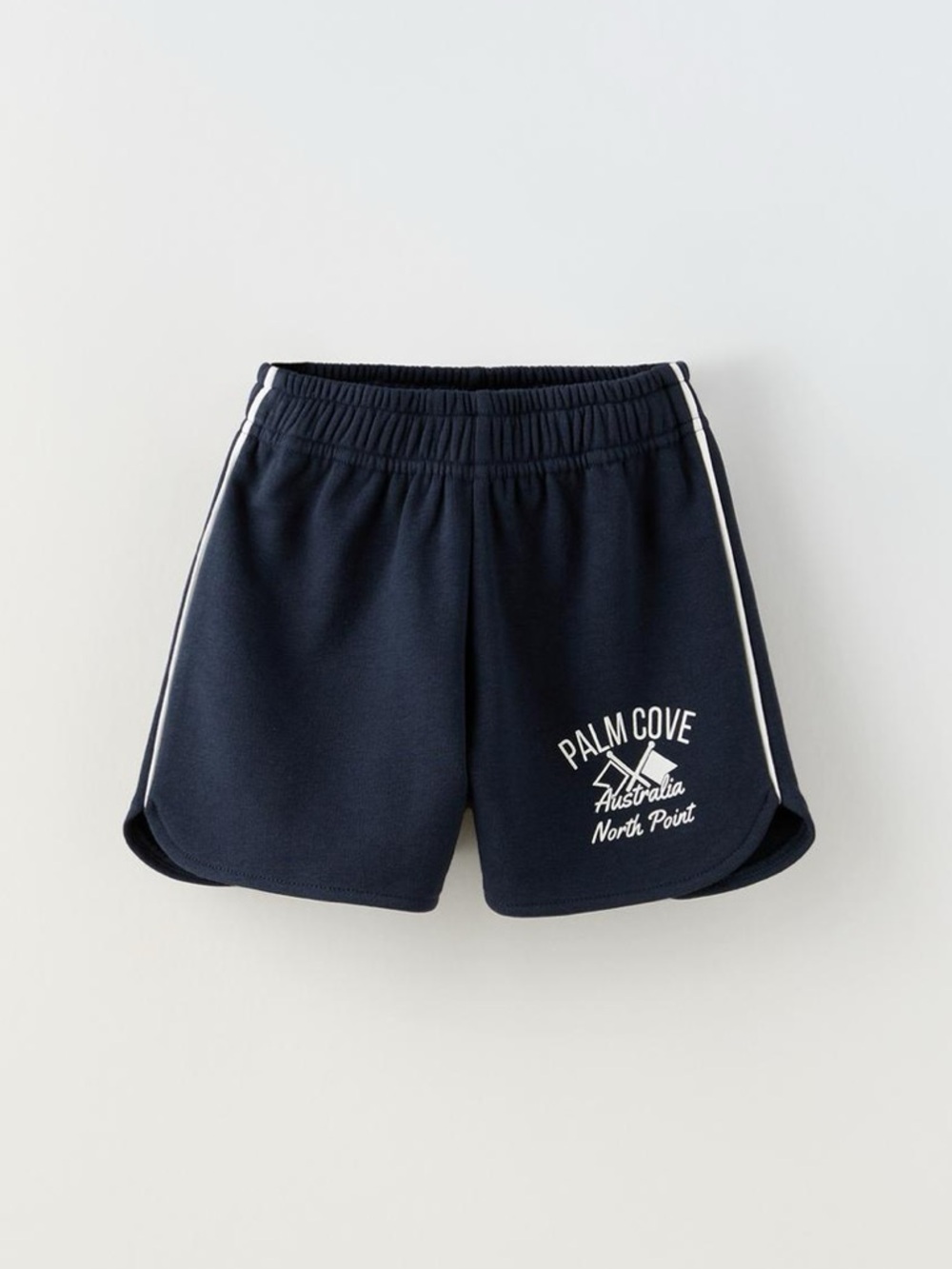 Zara Varsity Plush Shorts
